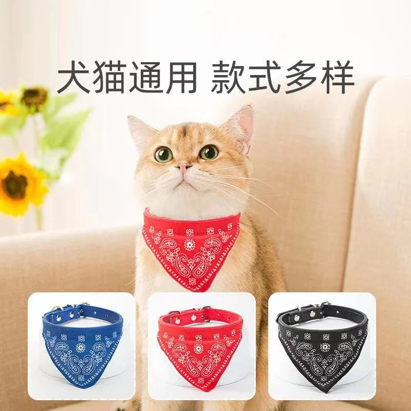 Coleira de Bandana Para Pets Pequenos