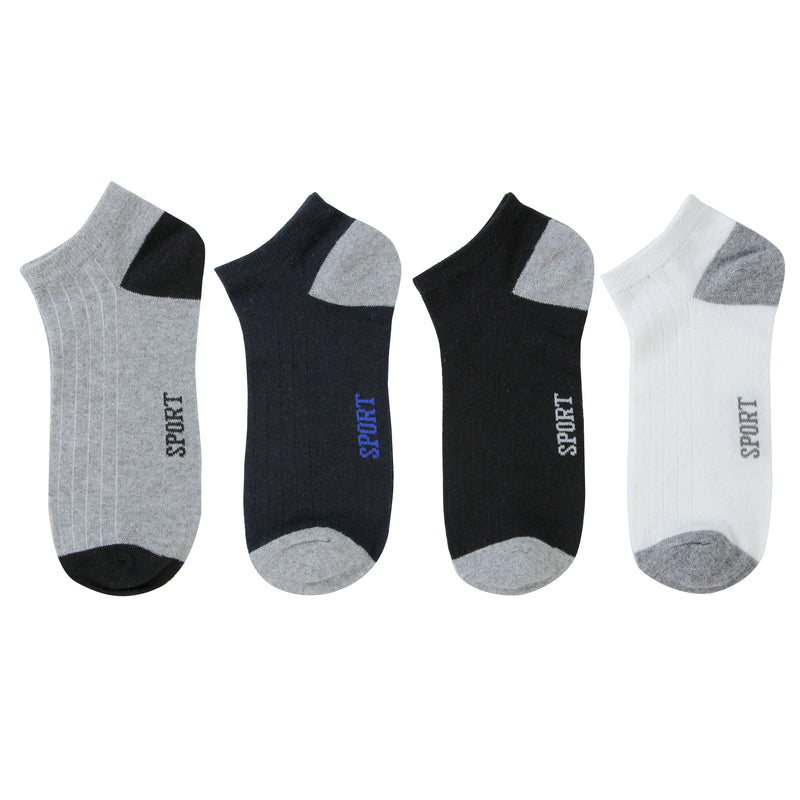 Kit 12 Pares de Meia Cano Curto Masculina