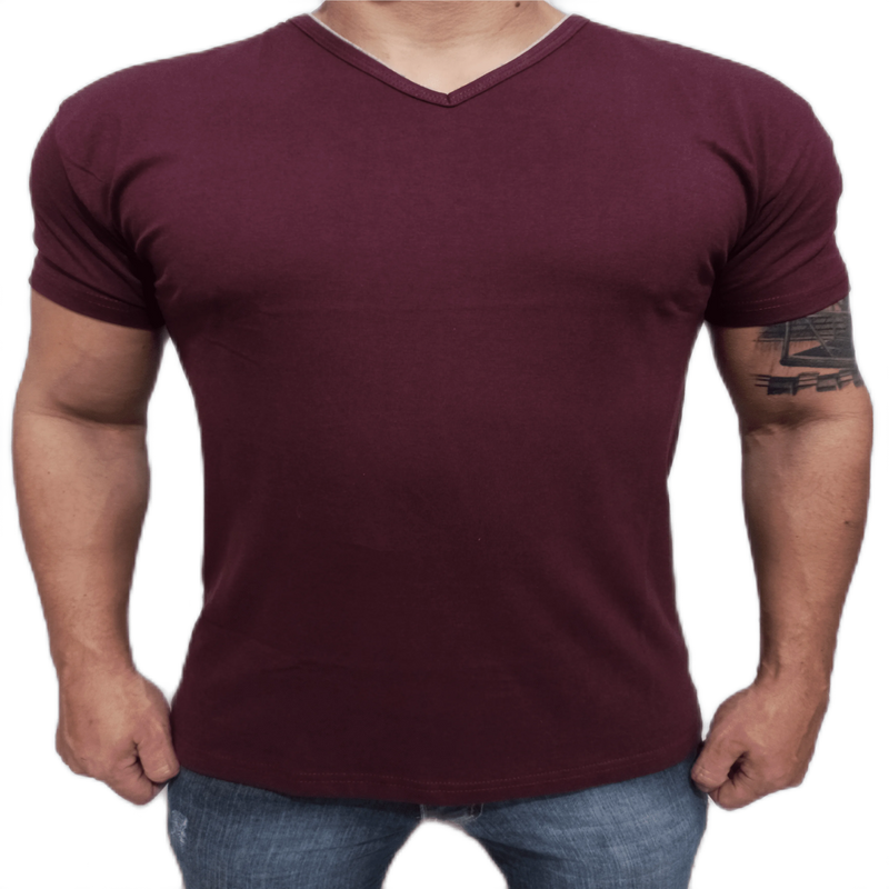 Camiseta Lisa Slim Fit