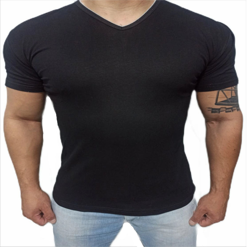 Camiseta Lisa Slim Fit